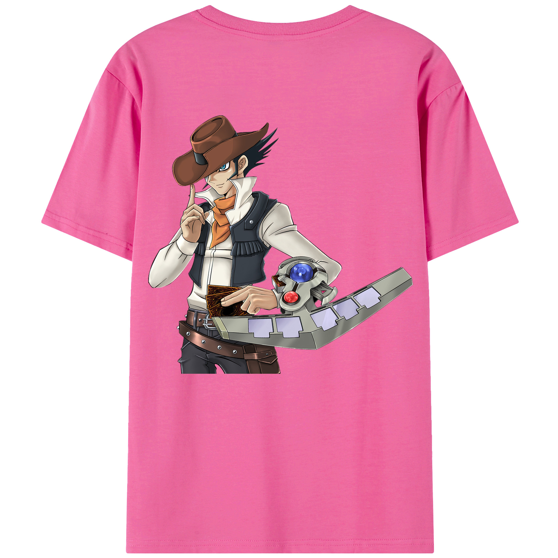 遊☆戯☆王 Yu-Gi-Oh! レディース半袖Tシャツ(バックプリント)